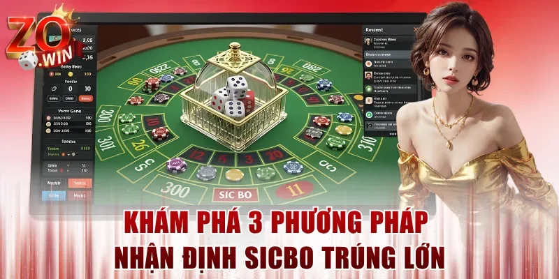 Khám phá 3 phương pháp nhận định Sicbo trúng lớn